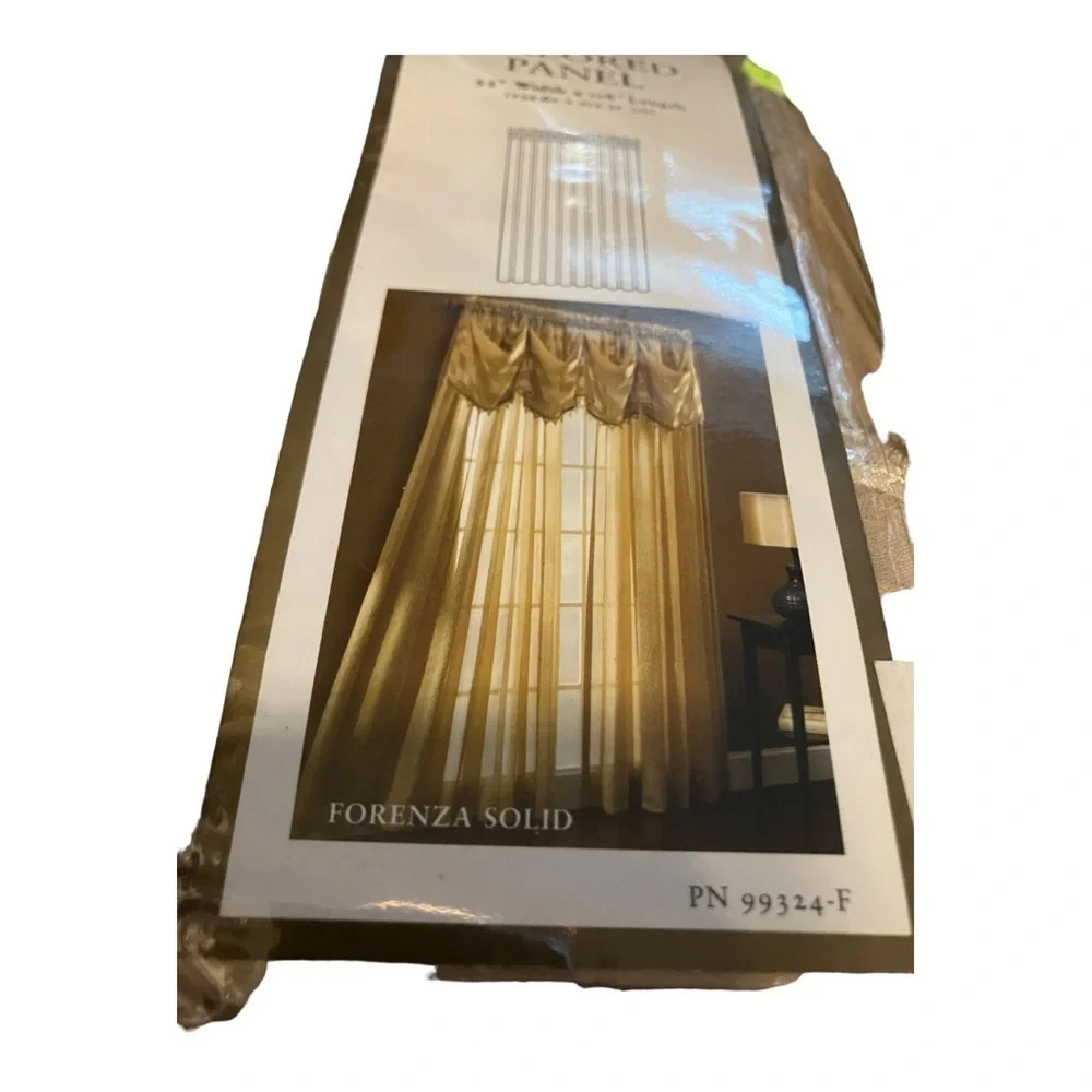 CROSCILL Classic Tailored Panel Drapery 50 X 108L. Fiorenza Sheer